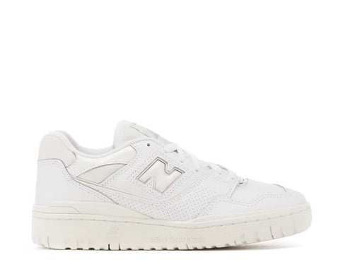 New Balance 550 W White — Damen Sneaker Basketball Vintage weißes Leder