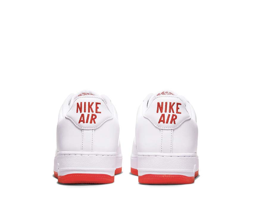 Nike Air Force 1 Low Retro White suola — ammortizzazione Air Force pelle bianca
