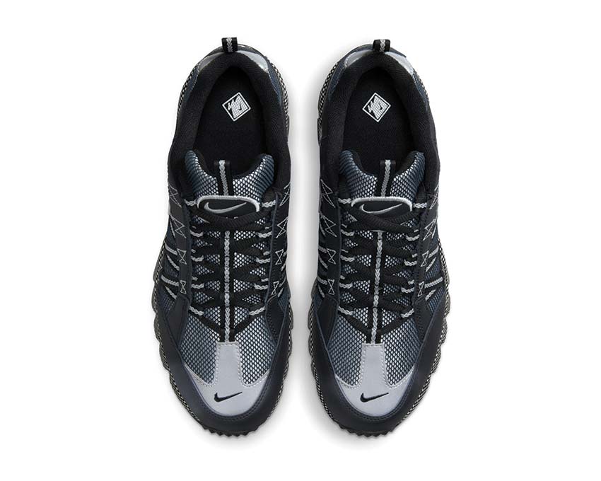 Nike Air Humara QS Black Metallic Silver detail — nylon upper