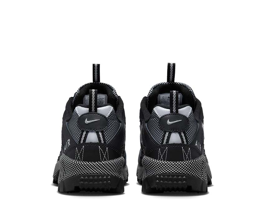 Nike Air Humara QS Black Metallic Silver sole — trail lugs
