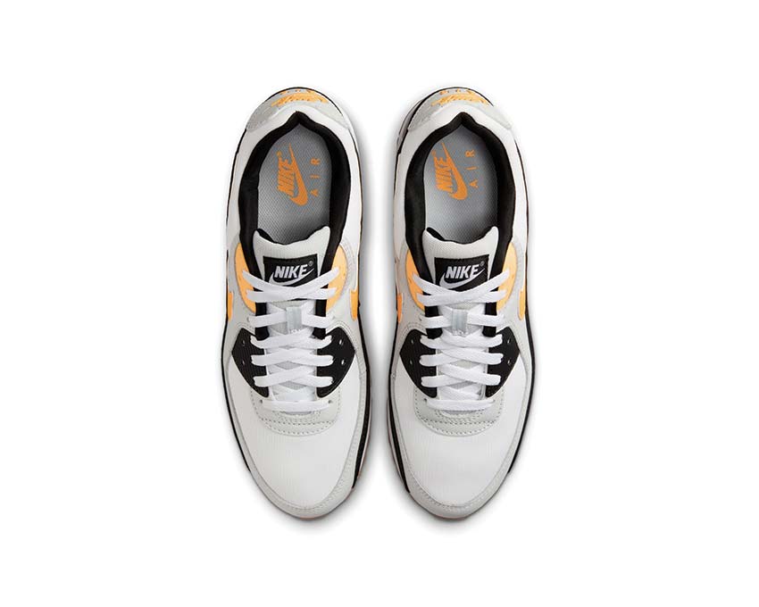 Nike Air Max 90 White / Laser Orange - Phantom Dust - Black FB9658-101
