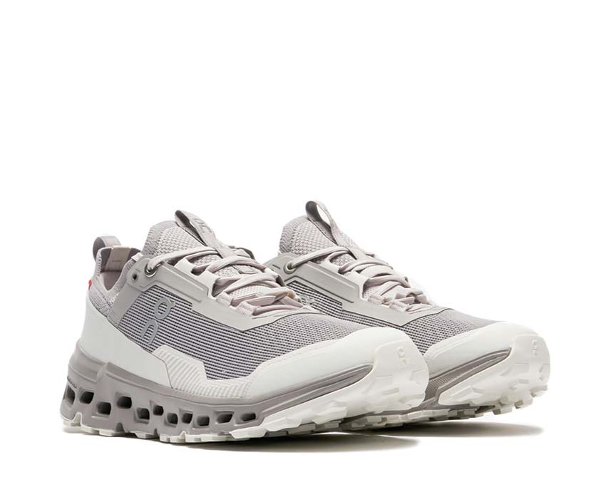 On Cloudultra 2 Fog Ice side view — CloudTec cushioning