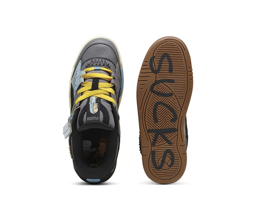 Puma 180 Beavis Butthead Cool Dark Gray Black semelle — semelle 180 visible
