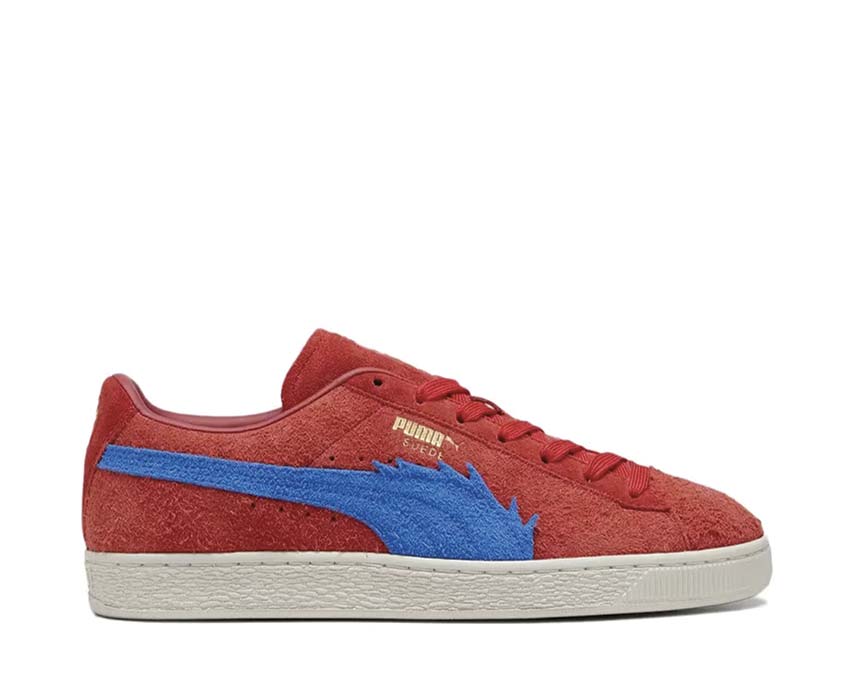 Puma Suede Baggy For All Time Red Ultra Blue — Herren-Sneaker Wildleder Collab One Piece