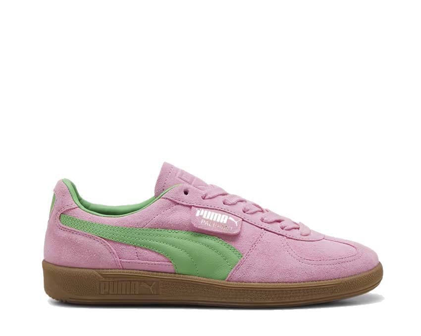 Puma Palermo Special Pink Delight Green Gum — Herren-Sneaker Leder Retro
