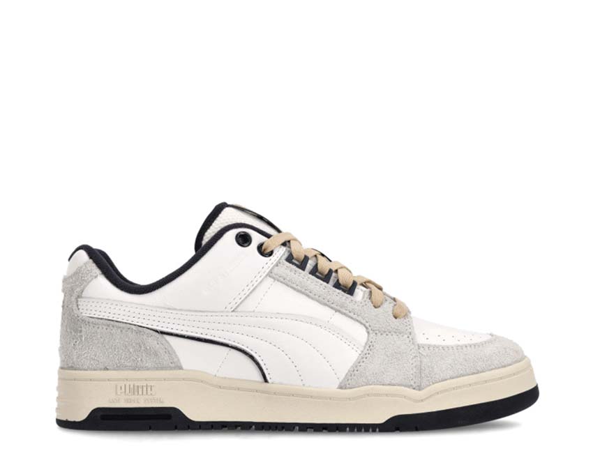 Puma Slipstream Lo Service Line White Navy — zapatilla hombre cuero premium