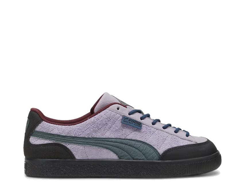 Puma Clyde Lavender Shock Ocean Tropic — Herren-Sneaker Leder Vintage Collab PAM