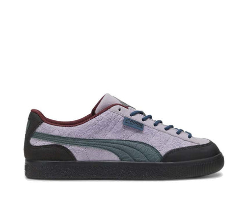 Puma Clyde Lavender Shock Ocean Tropic — Herren-Sneaker Leder Vintage Collab PAM