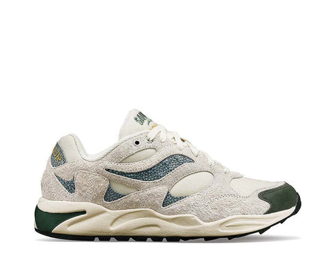Saucony X Colour Plus Grid Shadow 2 Arctic Trek — men's running breathable mesh upper