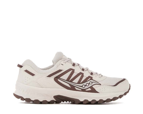 Saucony Grid Peak Sand Burgundy — running homme amorti ProGrid