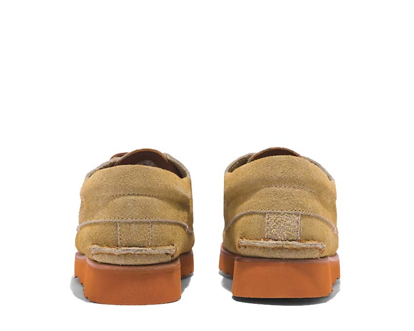 Timberland 3 Eye Wedge VIBRAM Lace Up Beige sole — VIBRAM wedge sole