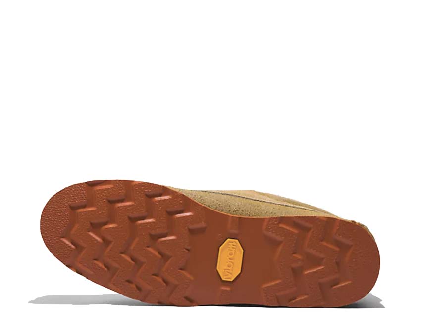 Timberland 3 Eye Wedge VIBRAM Lace Up Beige detail — nubuck leather shaft