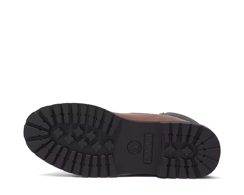 Timberland Heritage Black Pioneers 6 Inch Waterproof Brown detail — reinforced toe cap