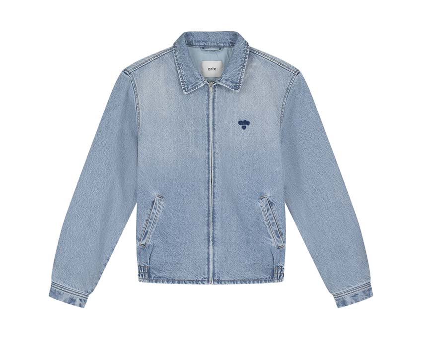 Arte Heart Logo Jacket — giacca uomo logo cuore ricamato