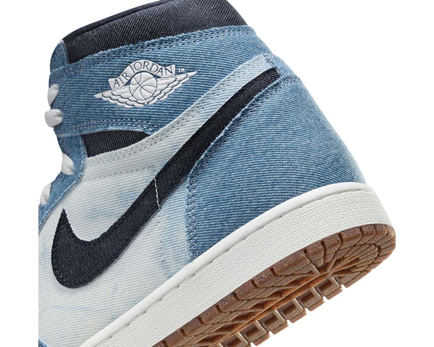 Jordan Air Jordan 1 Retro High OG Denim side view — denim fabric