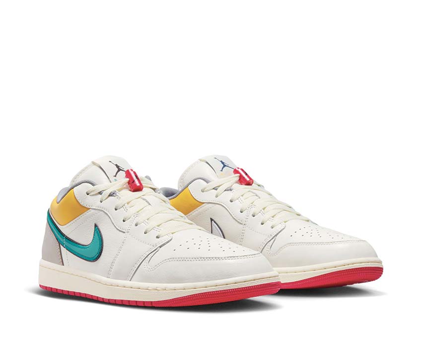 Jordan Air Jordan 1 Low Premium Sail Cashmere suola — suola in gomma