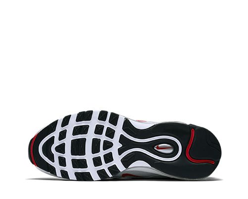 Nike Air Max 97 OG Metallic Silver Bullet — vista posteriore colorway silver iconico