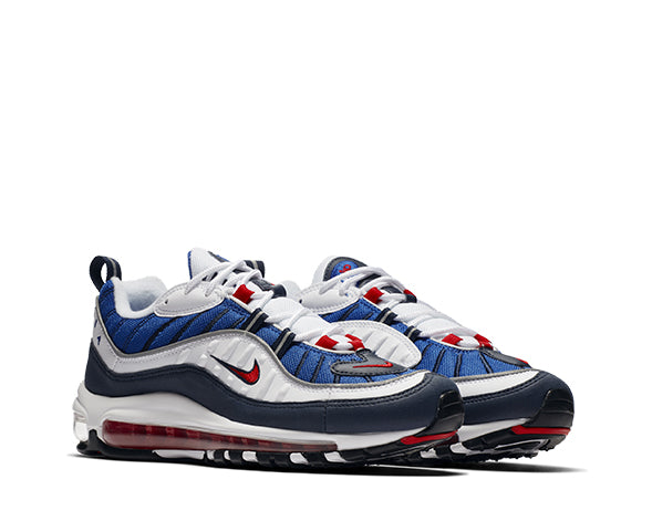 Nike Air Max 98 OG Gundam side view — mesh and leather upper