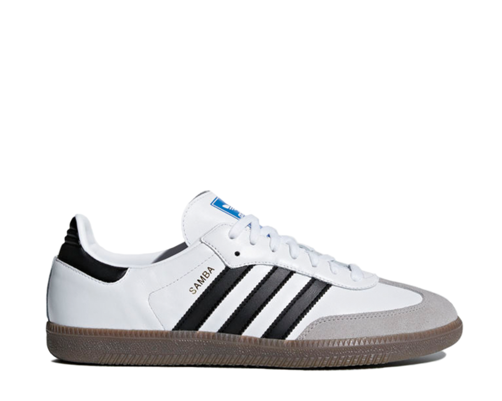 Adidas Samba OG White — sneaker unisexe cuir blanc semelle gomme