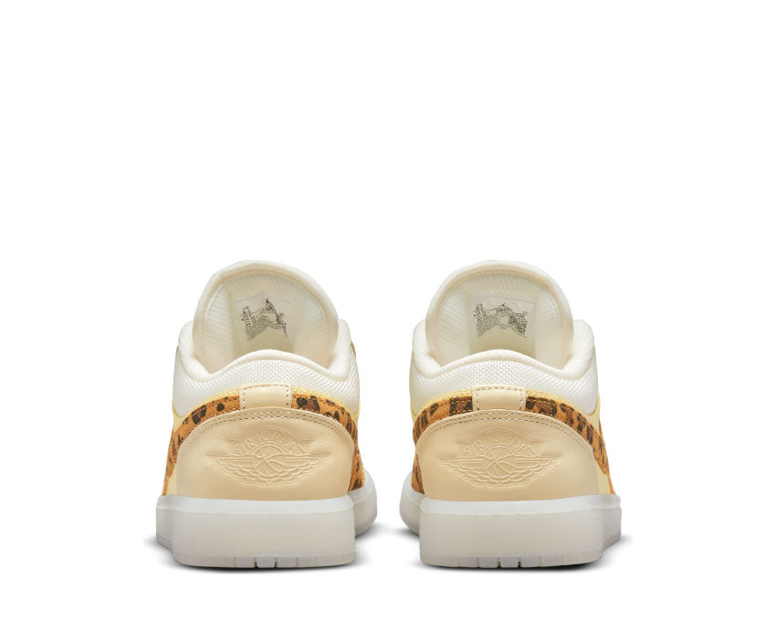 Jordan Air Jordan 1 Low Lemon Drop Wheat Sohle — niedrige weiße Sohle