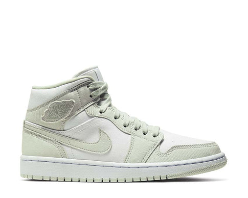 Jordan Air Jordan 1 Mid W White Spruce Aura — sneaker unisexe blanc vert sapin