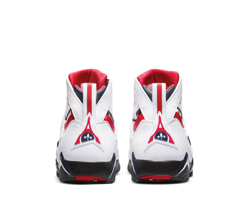 Jordan Air Jordan 7 Retro PSG White Red Navy sole — encapsulated sole