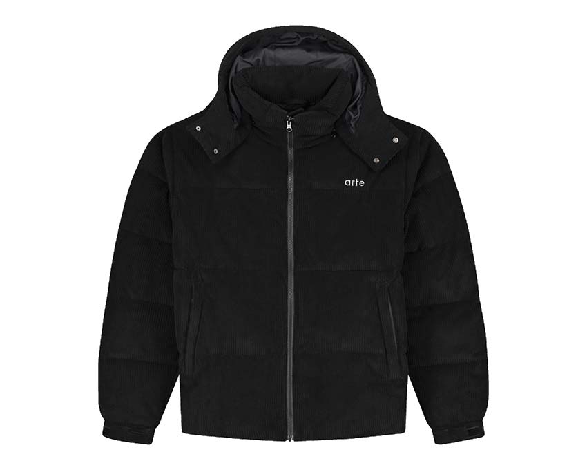 Arte Joey Corduroy Jacket Black — unisex corduroy jacket streetwear