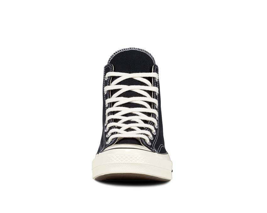 Converse Chuck 70 Classic High Top Black Sohle — schwarze vulkanisierte Gummisohle