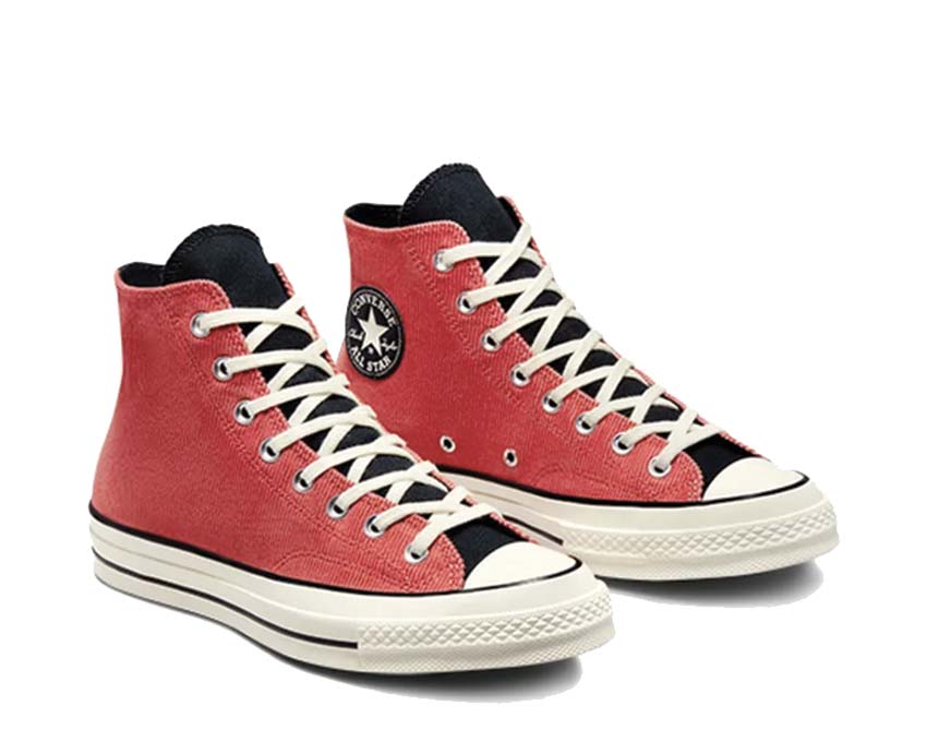 Converse Chuck 70 Hi Rhubarb Pie Seitenansicht — farbiges Segeltuch origineller hoher Schaft