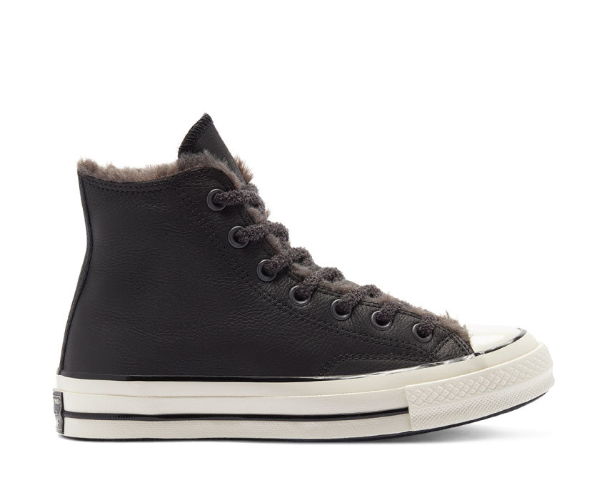 Converse Chuck 70 Hi Black — Damen-Sneaker High Top schwarzes Vintage-Segeltuch