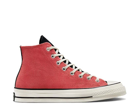 Converse Chuck 70 Hi Rhubarb Pie — Damen-Sneaker High Top festliches Rhabarber-Rosa