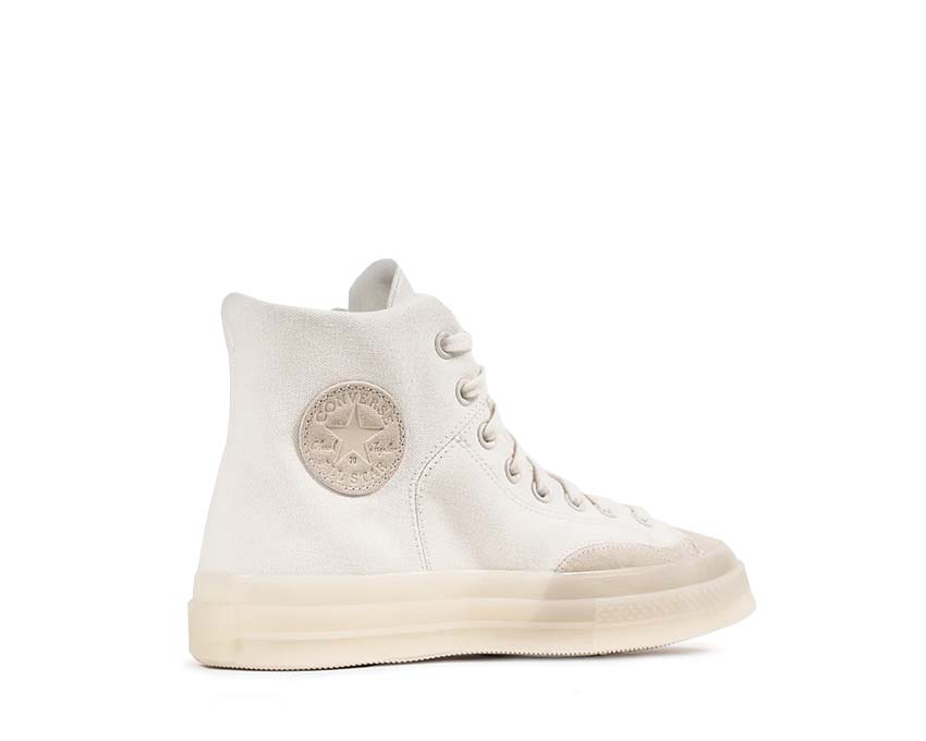 Converse Chuck 70 Marquis Hi Vintage White side view — wedge sole and premium canvas