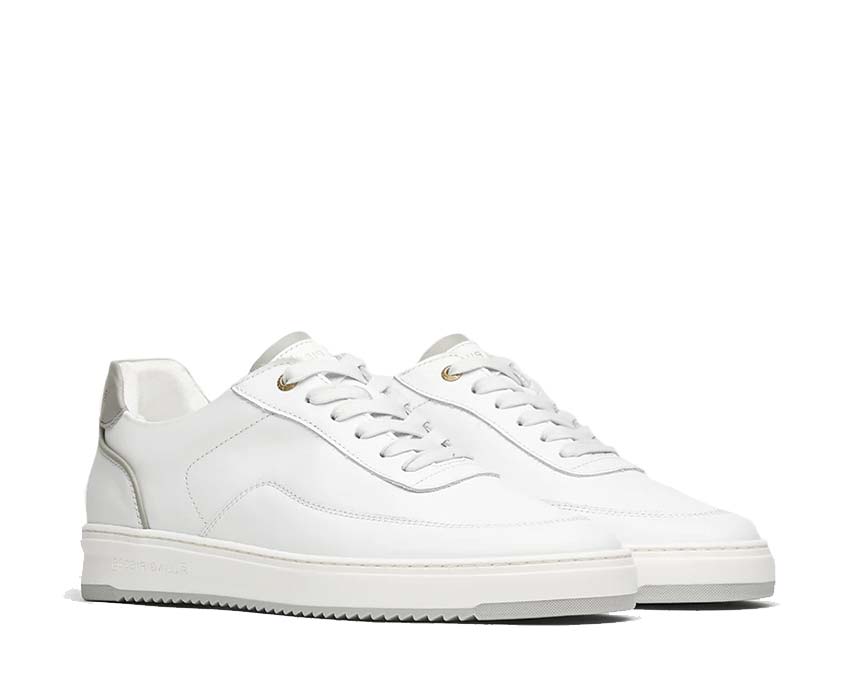 Filling Pieces Mondo Dela Light Grey Seitenansicht — hellgraues Premium-Leder