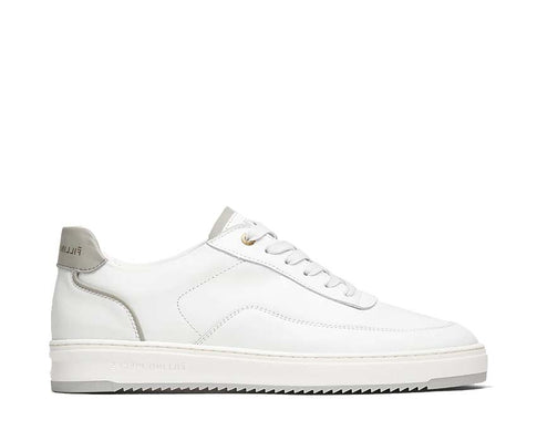 Filling Pieces Mondo Dela Light Grey — Herren-Sneaker Luxus-Leder holländisch