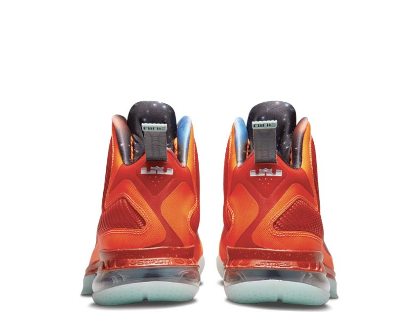 Nike Lebron IX Total Orange semelle — semelle Zoom Air basketball