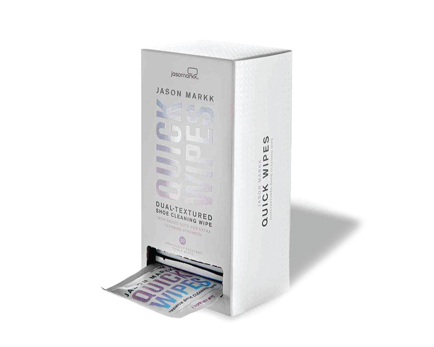 Jason Markk Quick Wipes Pack 30 — lingettes nettoyage rapide sneakers 30 pièces