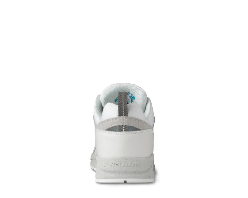Karhu Fusion 2.0 Bright White détail — tige mesh légère