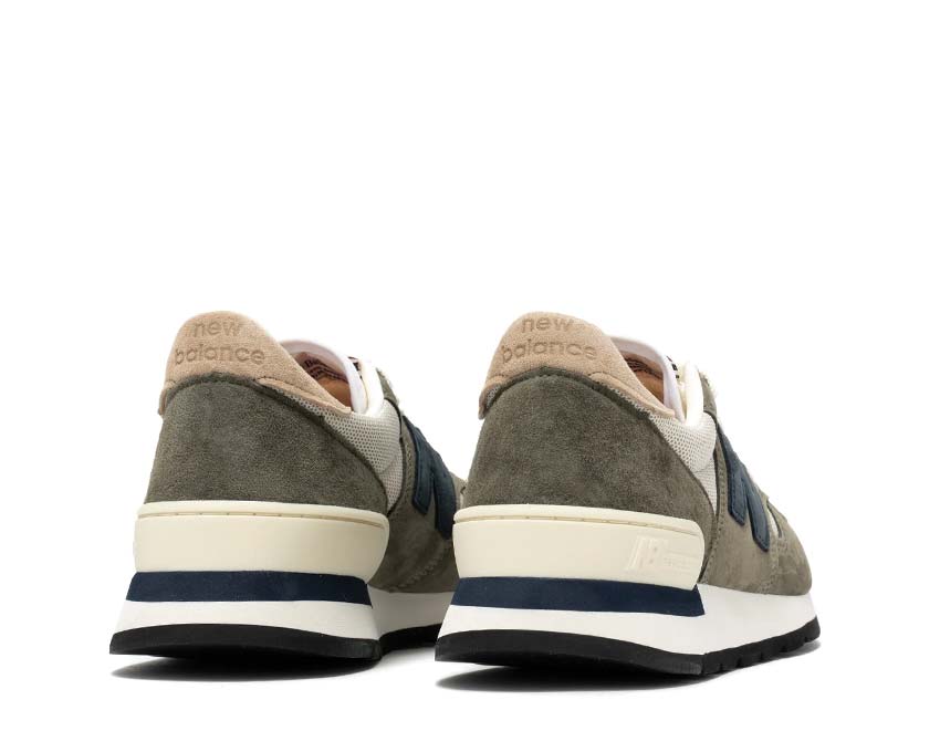 New Balance 990 V1 Grey/Blue sole — ENCAP running technology