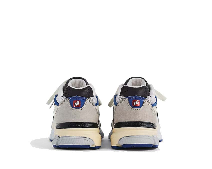 New Balance 990 White/Blue Sohle — ENCAP Technologie