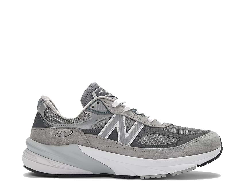 New Balance 990v6 Grau — Herren Laufschuh premium made in USA