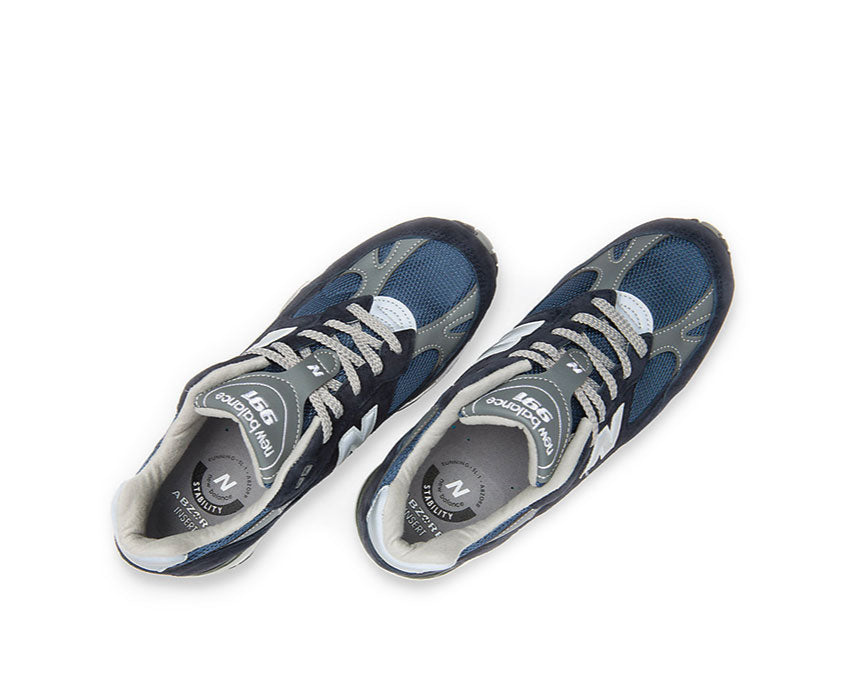 New Balance 991 Navy Sohle — ENCAP Technologie made in UK