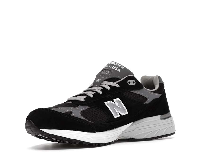 New Balance 993 Made in USA Black semelle — semelle ENCAP amorti et stabilité