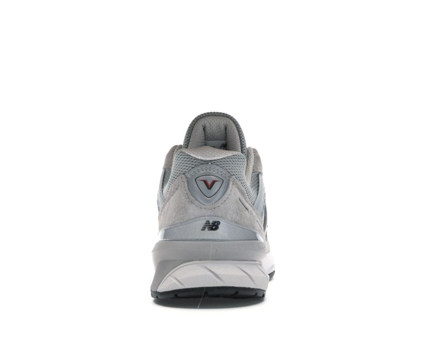 New Balance 990 GL5 Gris — vista trasera zapatilla mujer premium