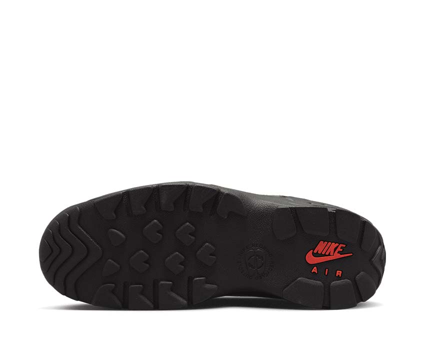 Nike ACG Air Mada Bison Black Hyper Crimson — Rückansicht