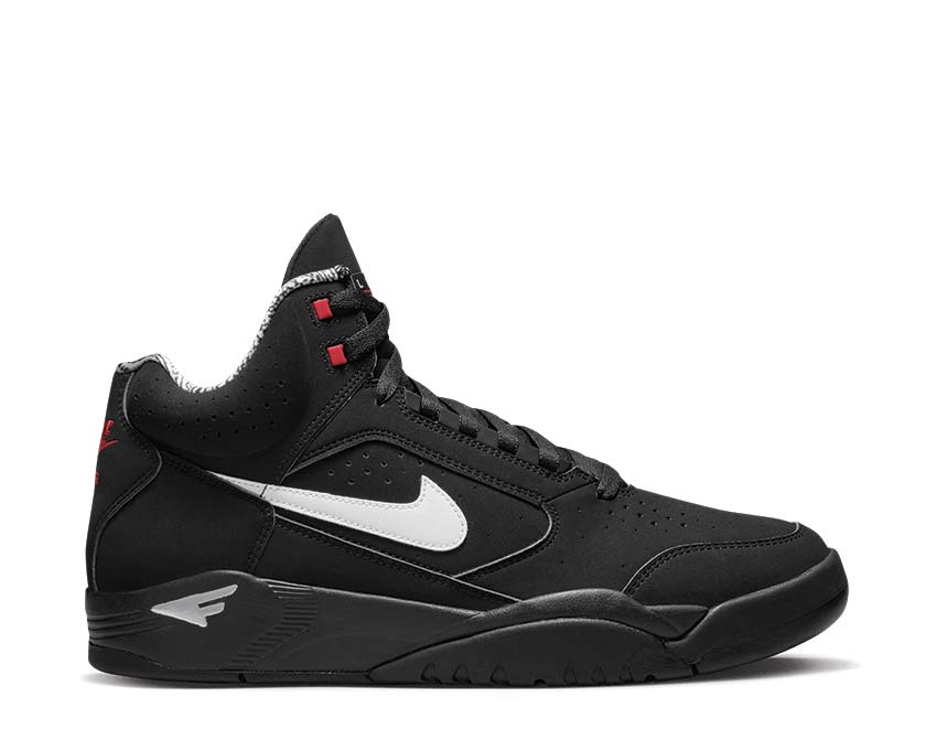 Nike Air Flight Lite Mid Black White Varsity Red — Herren Sneaker Basketball Retro