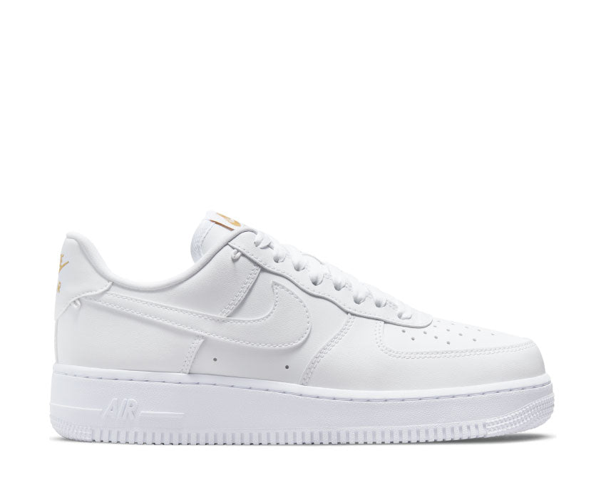 Nike Air Force 1 '07 LX White Metallic Gold — sneaker homme doré premium