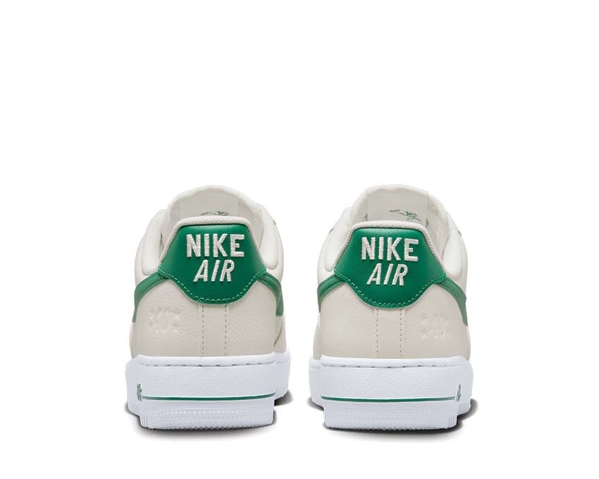 Nike Air Force 1 '07 SE W Sail Malachite White Metallic Gold suola — Air cushioning