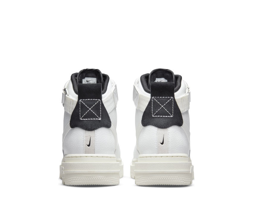 Nike Air Force 1 High Utility 2.0 Summit White suela — Air-Sole cupsole blanca