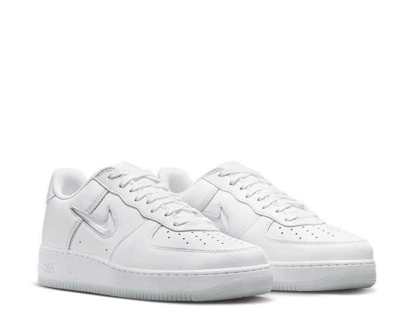 Nike Air Force 1 Low Retro White side view — full grain leather