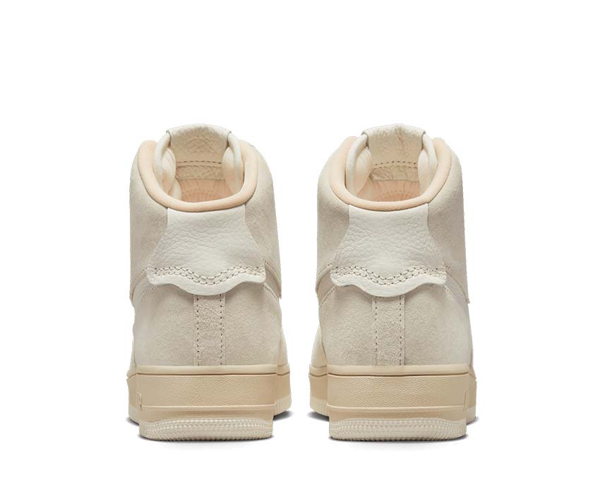 Nike Air Force 1 Sculpt W Sail Phantom Sesame Pure Platinum suola — piattaforma spessa